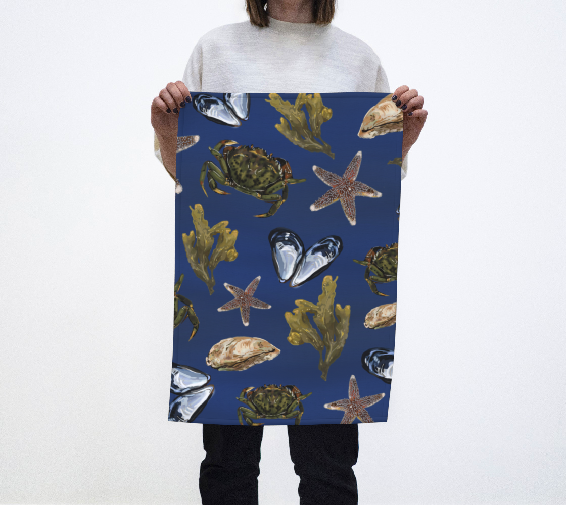 Shallow Waters Tea Towel