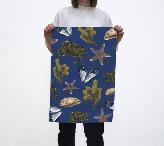 Shallow Waters Tea Towel