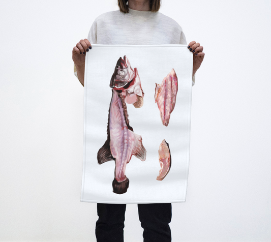 Fish Fillet Tea Towel