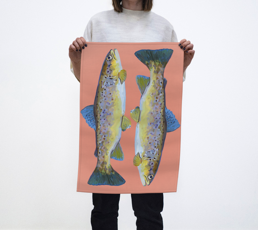Fishy Tea Towel