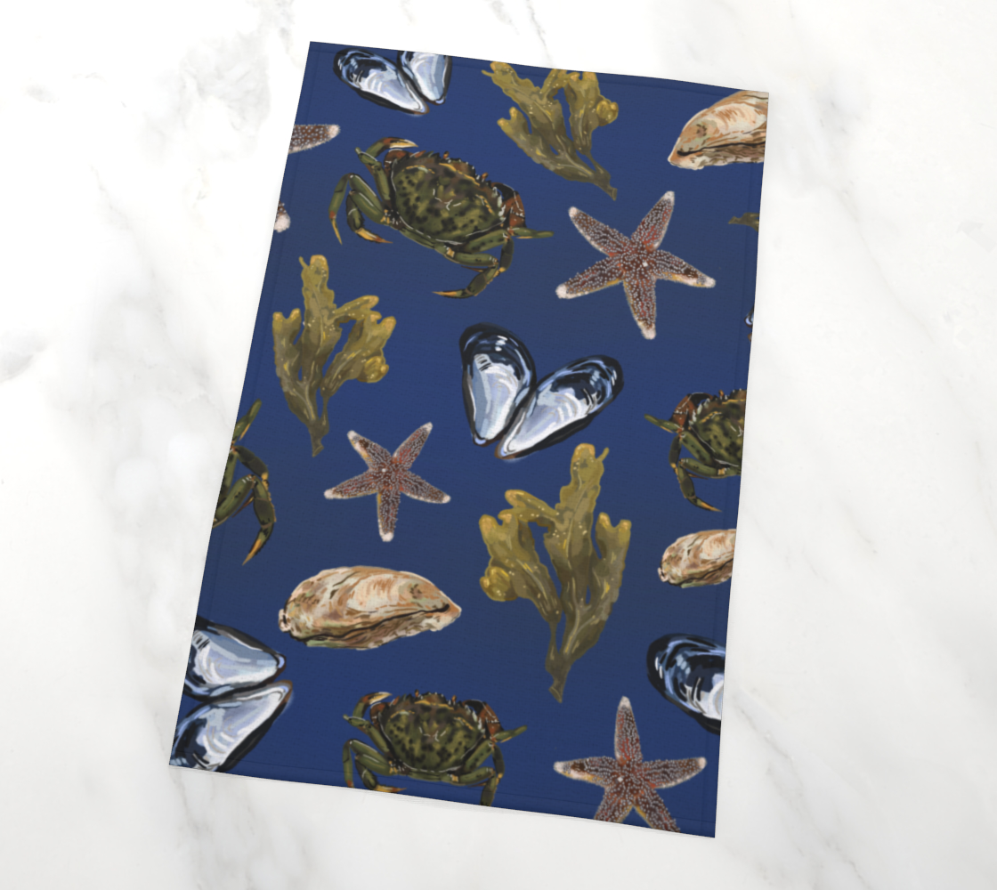 Shallow Waters Tea Towel